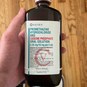 AKORN PROMETHAZINE HYDROCHLORIDE AND CODEINE