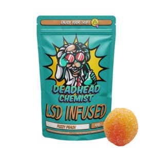 LSD Edible 100ug Fuzzy Peach Deadhead Chemist - Deadhead Chemist Store
